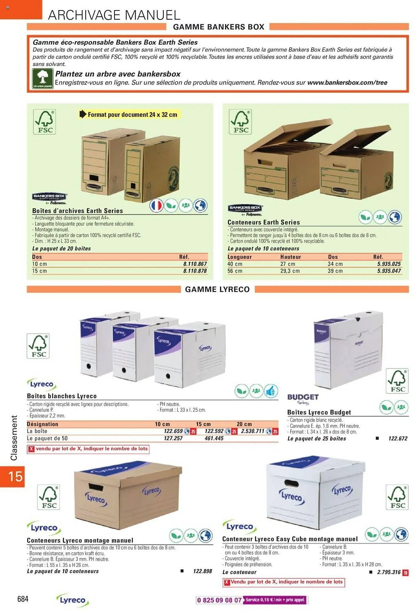Catalogue Lyreco du 15 mai au 31 décembre 2023 - Catalogue page 684