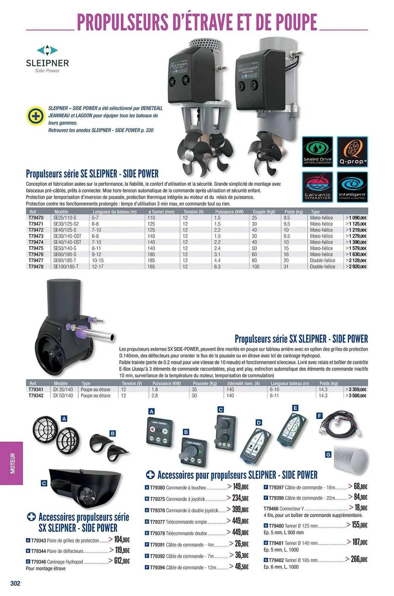 Catalogue Accastillage Diffusion du 1 mars au 31 décembre 2023 - Catalogue page 304