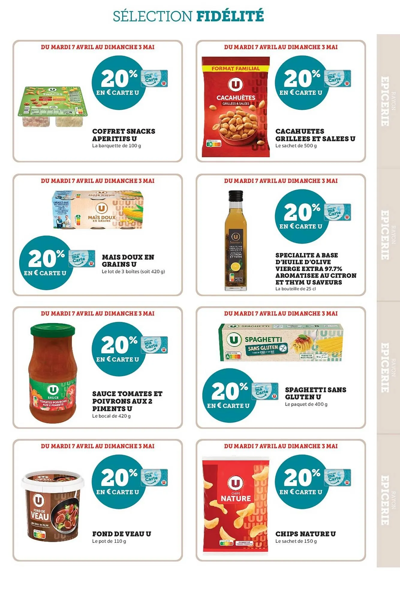 Catalogue Super U du 7 avril au 3 mai 2026 - Catalogue page 19