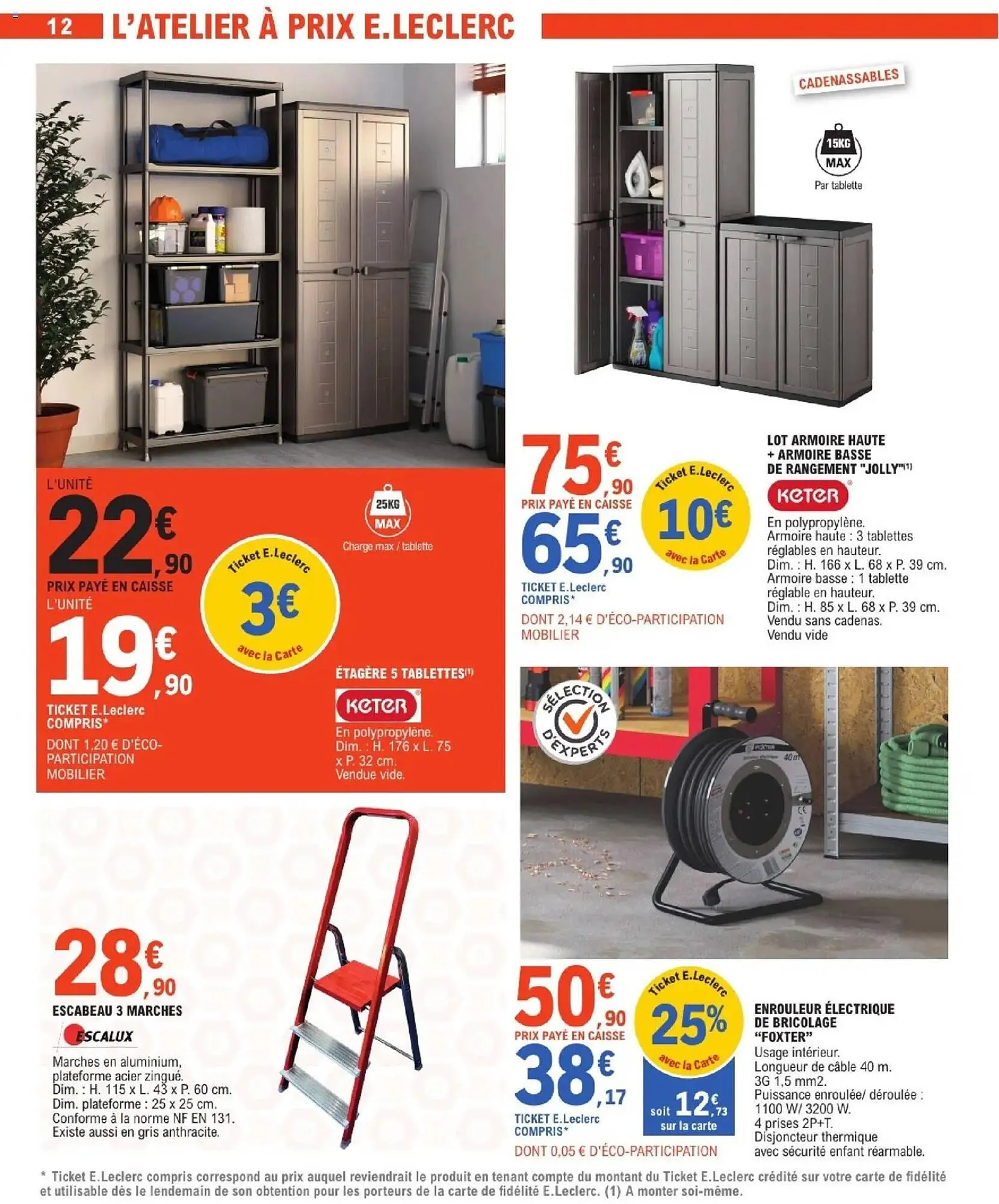 Catalogue E.Leclerc Brico du 27 janvier au 7 février 2026 - Catalogue page 12
