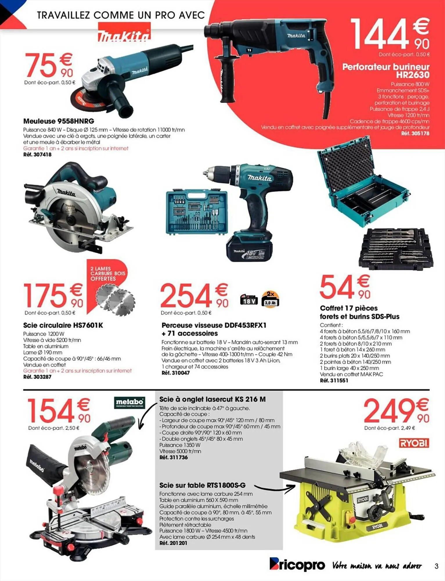 Catalogue Brico Pro du 5 juillet au 26 août 2023 - Catalogue page 3