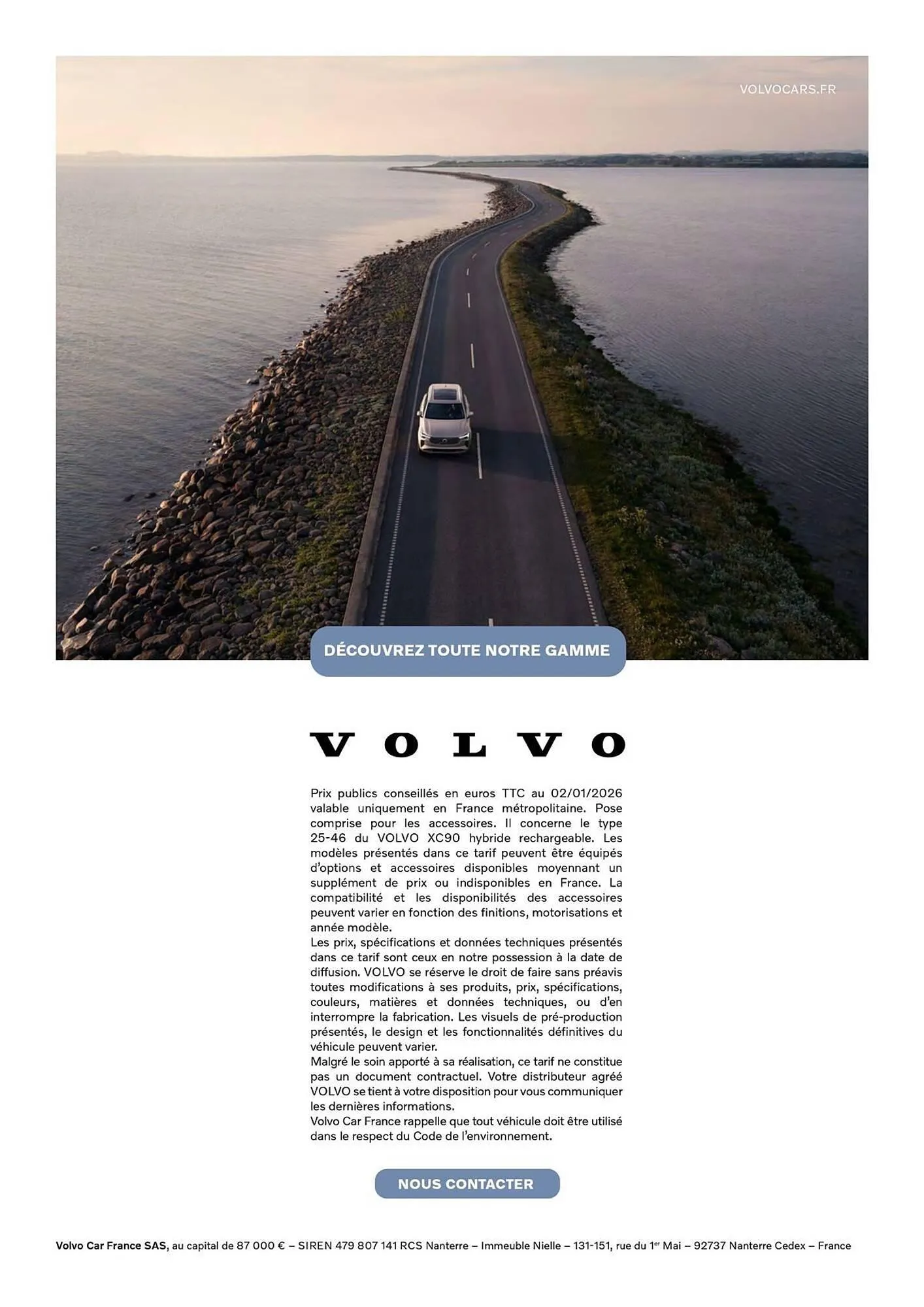Catalogue VOLVO du 7 janvier au 31 janvier 2027 - Catalogue page 36