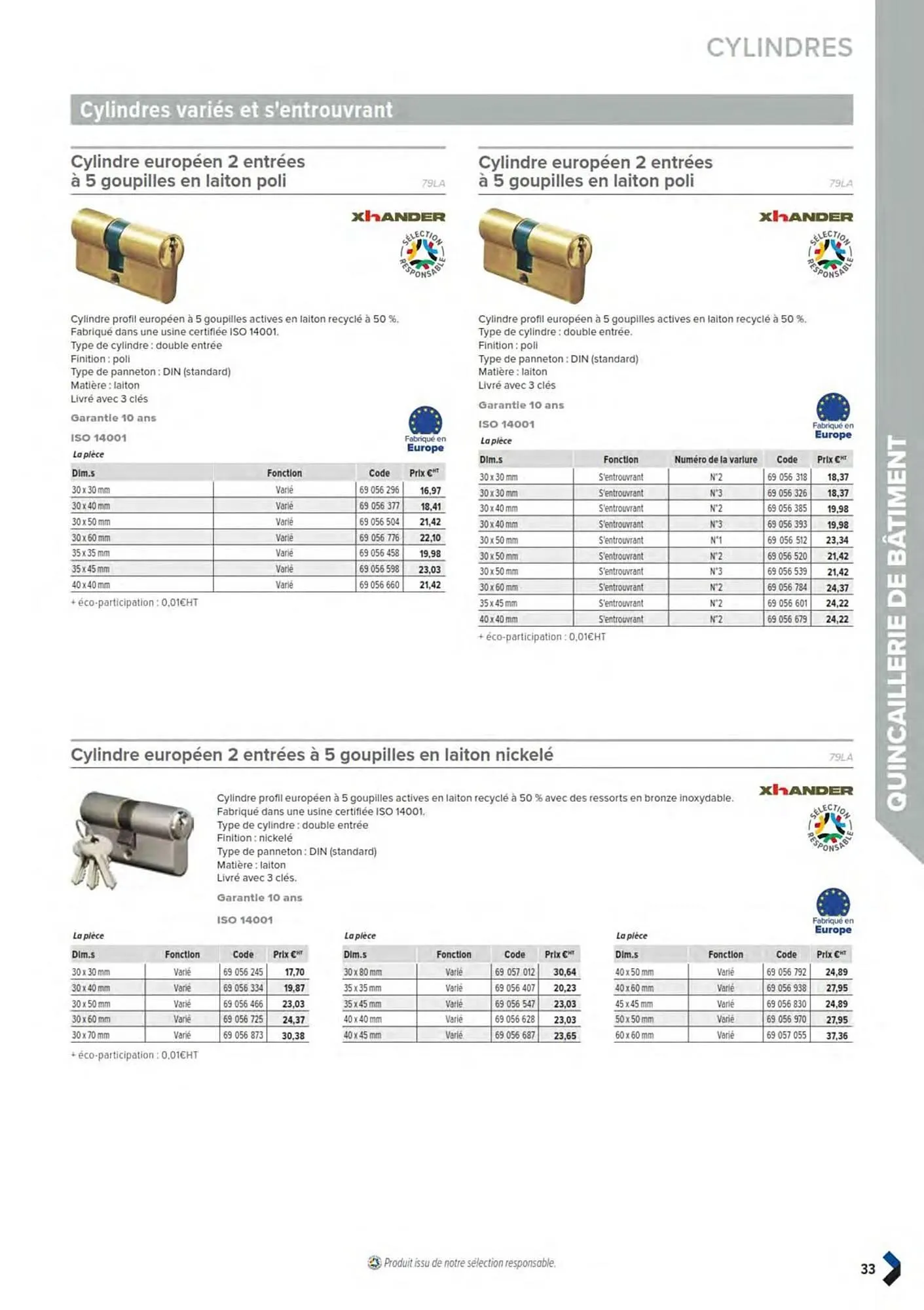 Catalogue Prolians du 11 mars au 31 décembre 2025 - Catalogue page 35