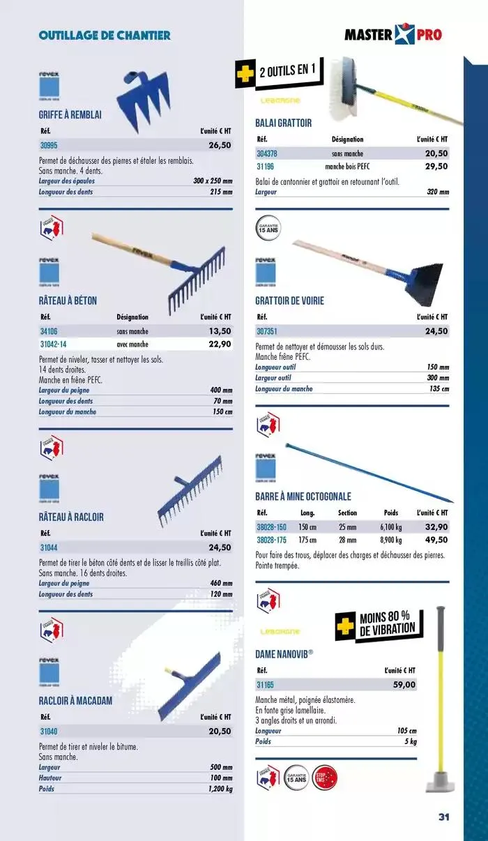 Essentiel Batiment 2025 du 3 janvier au 31 décembre 2025 - Catalogue page 33