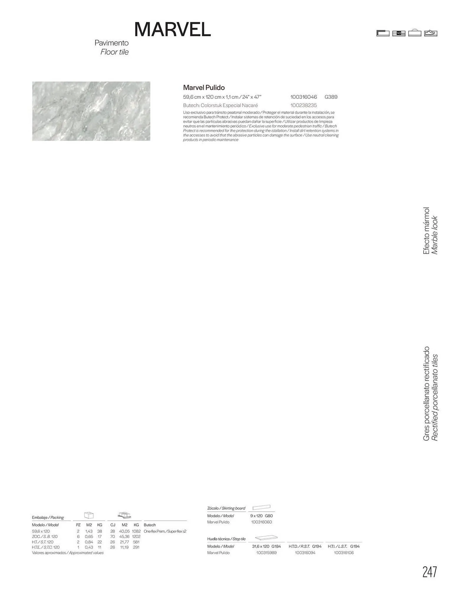 Catalogue Porcelanosa du 27 janvier au 31 décembre 2025 - Catalogue page 249