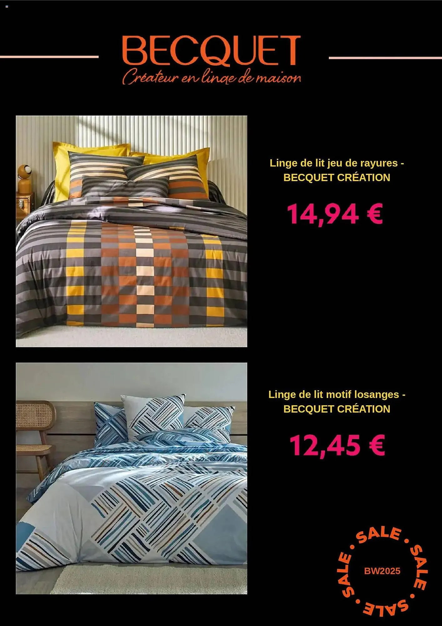 Catalogue Becquet du 4 novembre au 30 novembre 2025 - Catalogue page 3