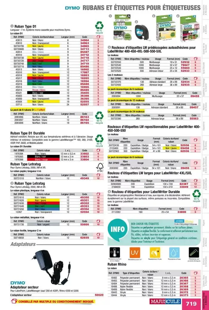 Catalogue Entreprises 2025 du 13 janvier au 31 décembre 2025 - Catalogue page 721