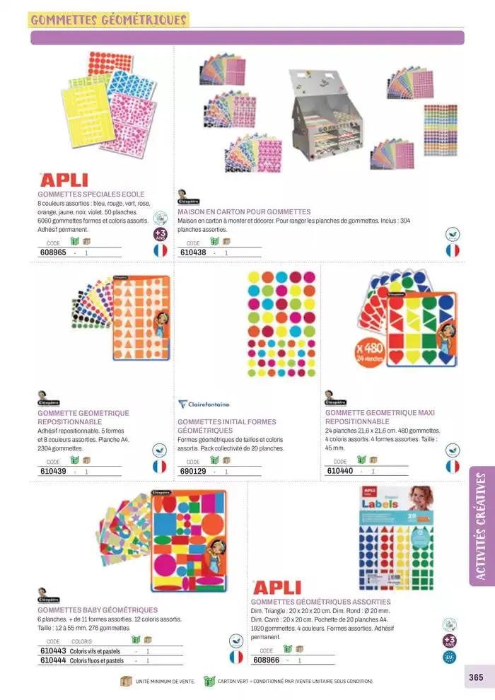 Nos Catalogues Thématiques du 1 janvier au 31 décembre 2025 - Catalogue page 367