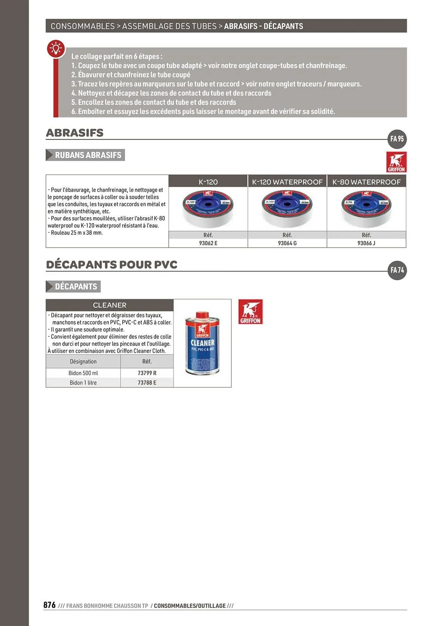 Catalogue Chausson Matériaux du 24 septembre au 31 décembre 2025 - Catalogue page 876