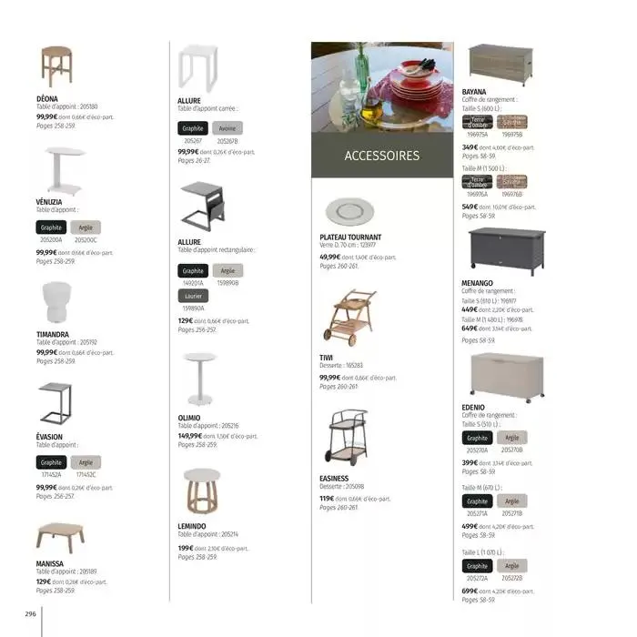 Catalogue Hespéride 2025 du 5 février au 31 décembre 2025 - Catalogue page 296