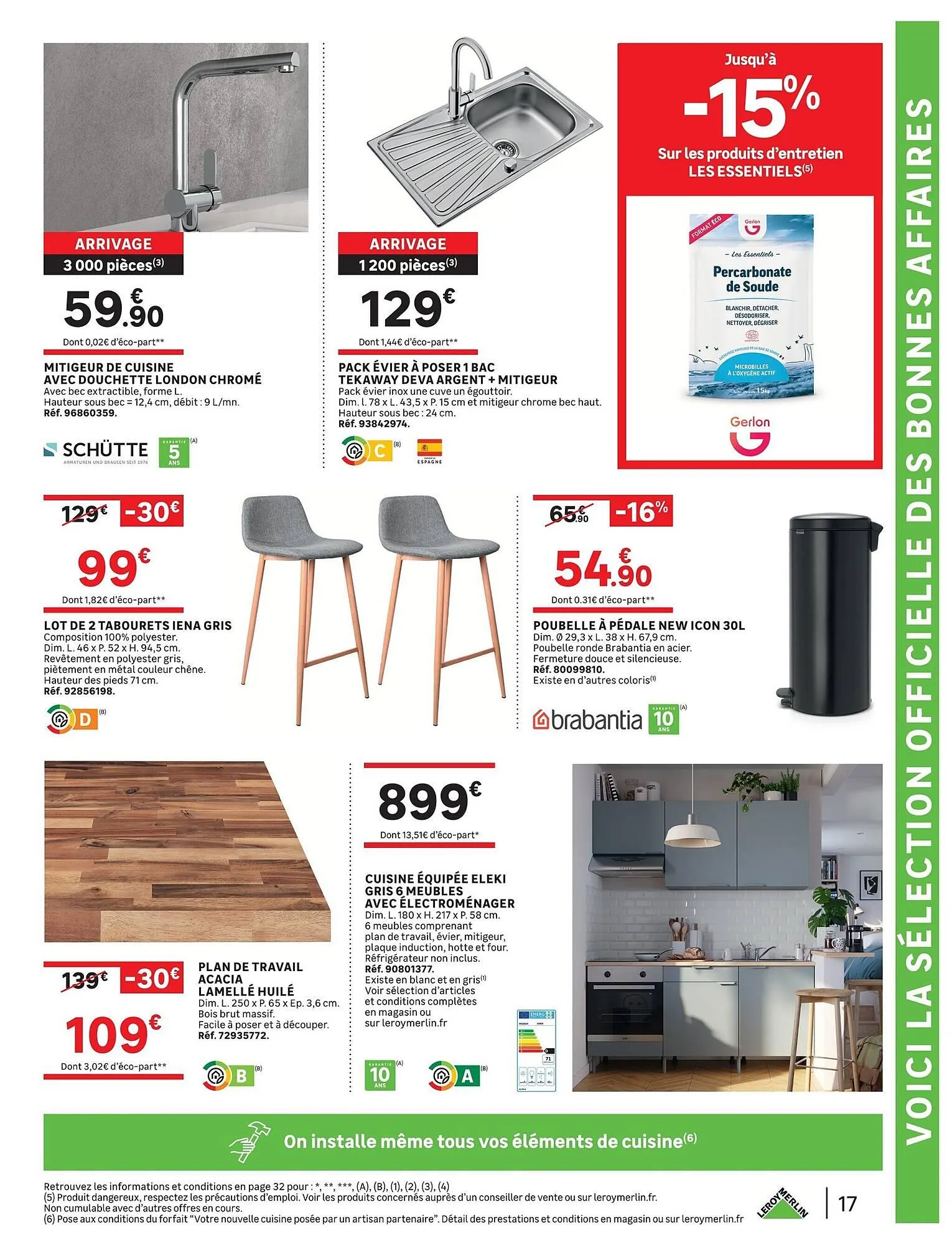 Catalogue Leroy Merlin du 1 avril au 28 avril 2026 - Catalogue page 17
