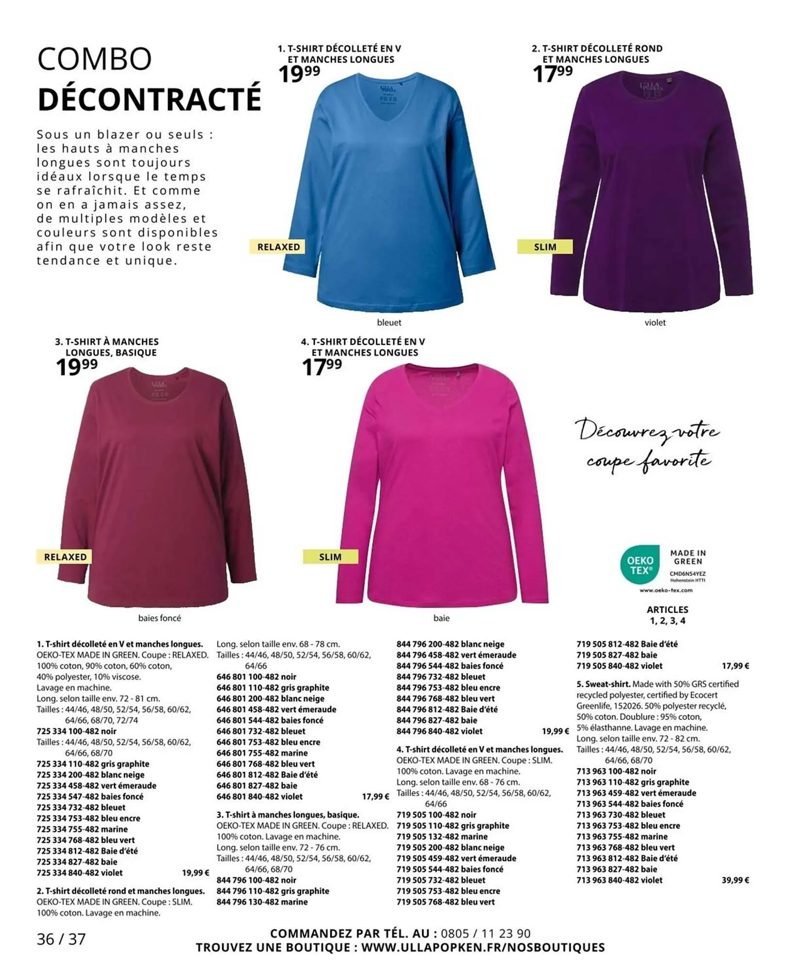 Catalogue Ulla Popken du 29 janvier au 25 février 2026 - Catalogue page 36