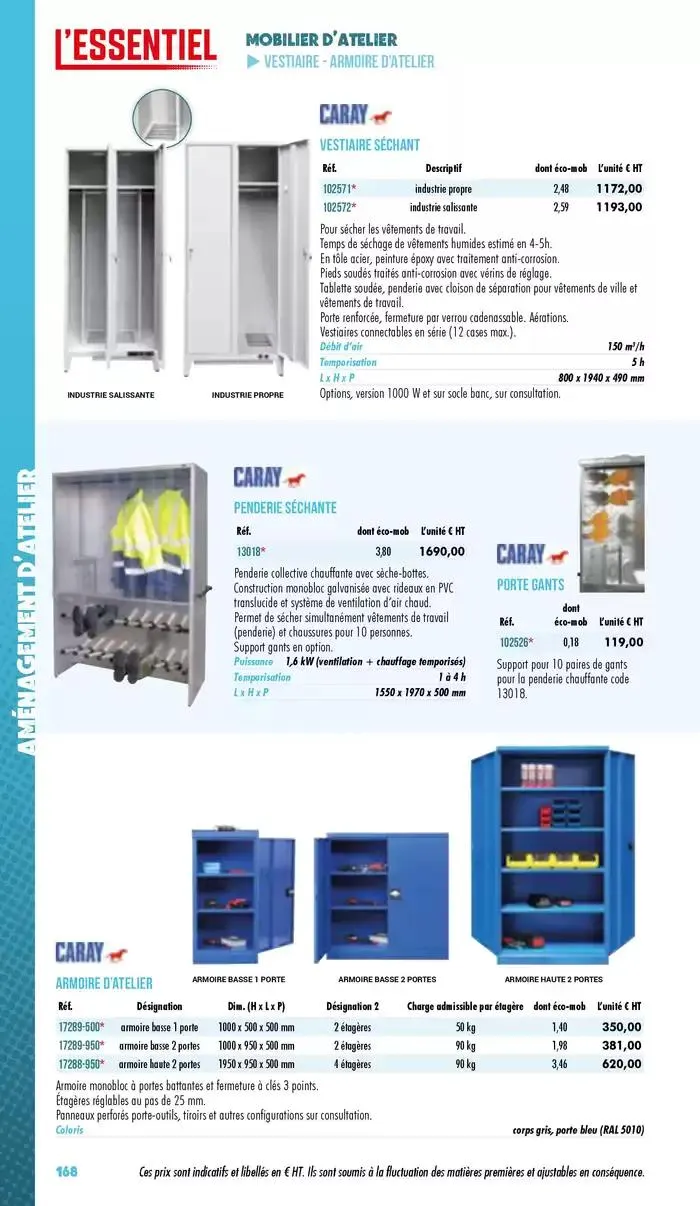 Essentiel Industrie 2025 du 3 janvier au 31 décembre 2025 - Catalogue page 170
