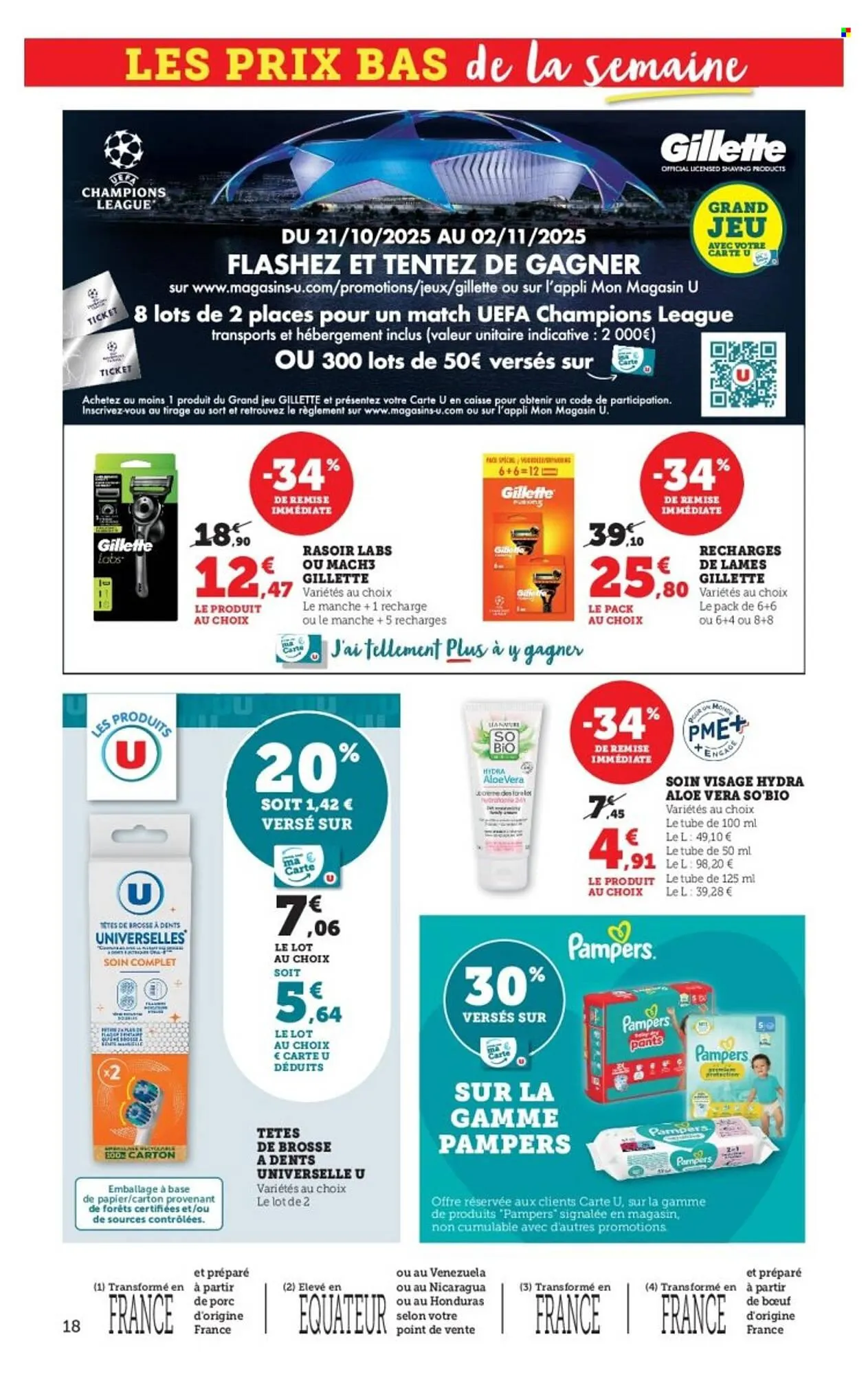 Catalogue Super U du 21 octobre au 2 novembre 2025 - Catalogue page 18
