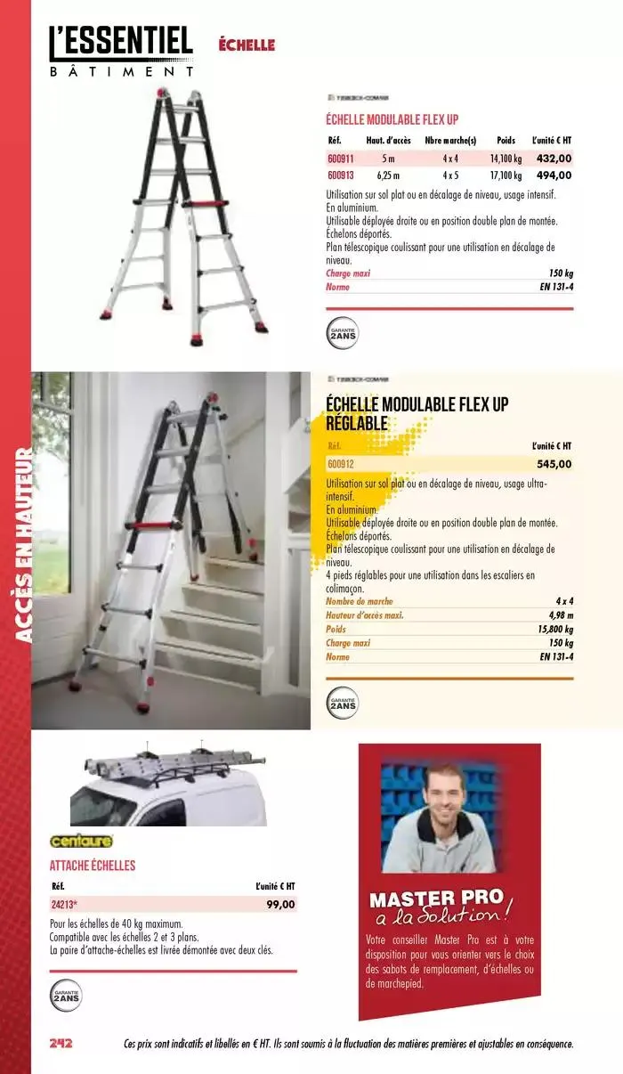 Essentiel Batiment 2025 du 3 janvier au 31 décembre 2025 - Catalogue page 244