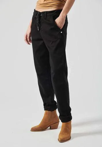 Jean boyslim noir Femme