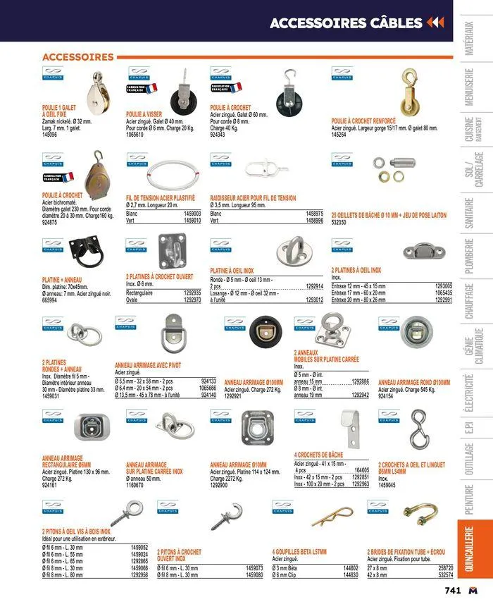 Guide produits 2024 du 15 mars au 31 décembre 2024 - Catalogue page 741