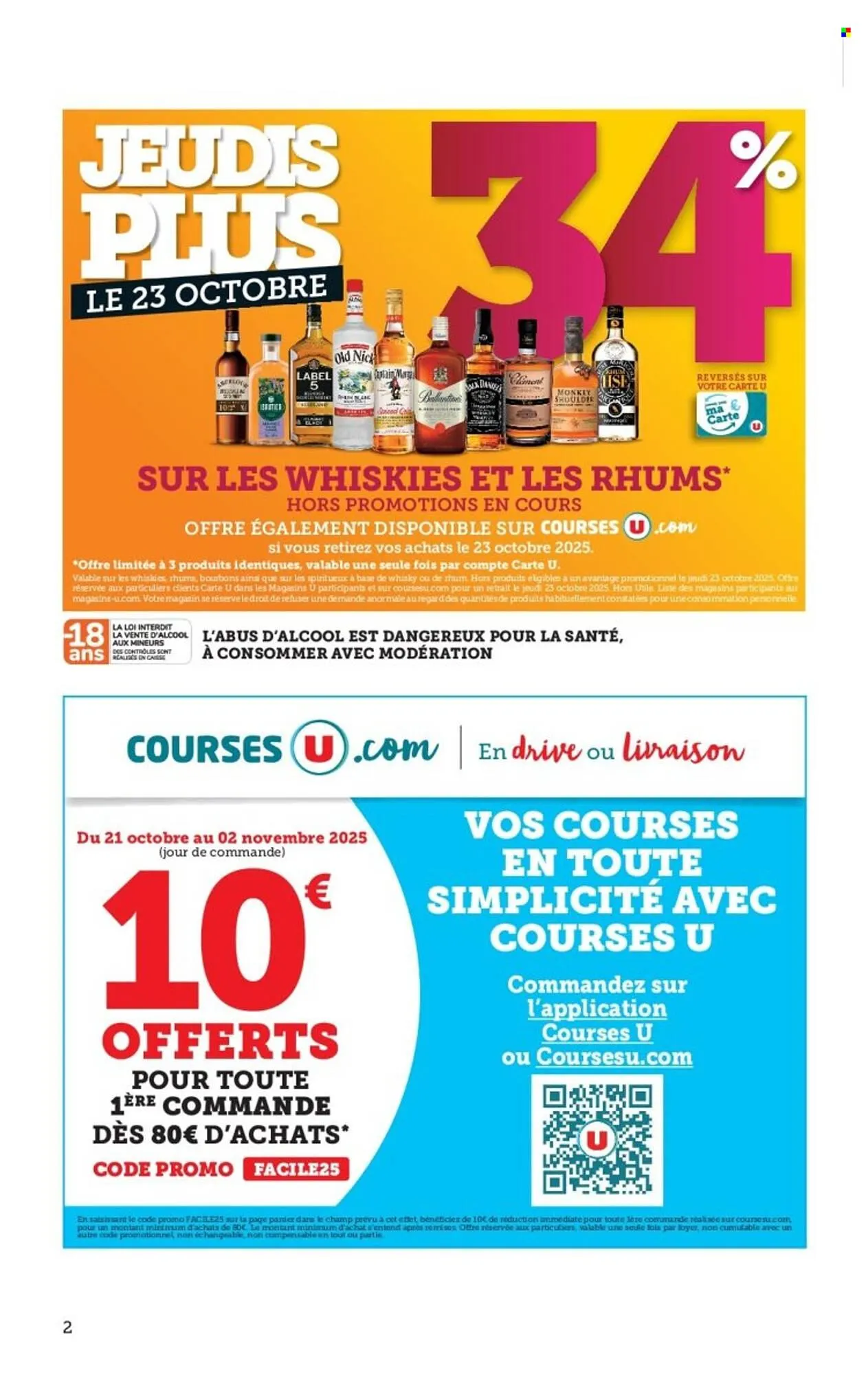 Catalogue Super U du 21 octobre au 2 novembre 2025 - Catalogue page 2