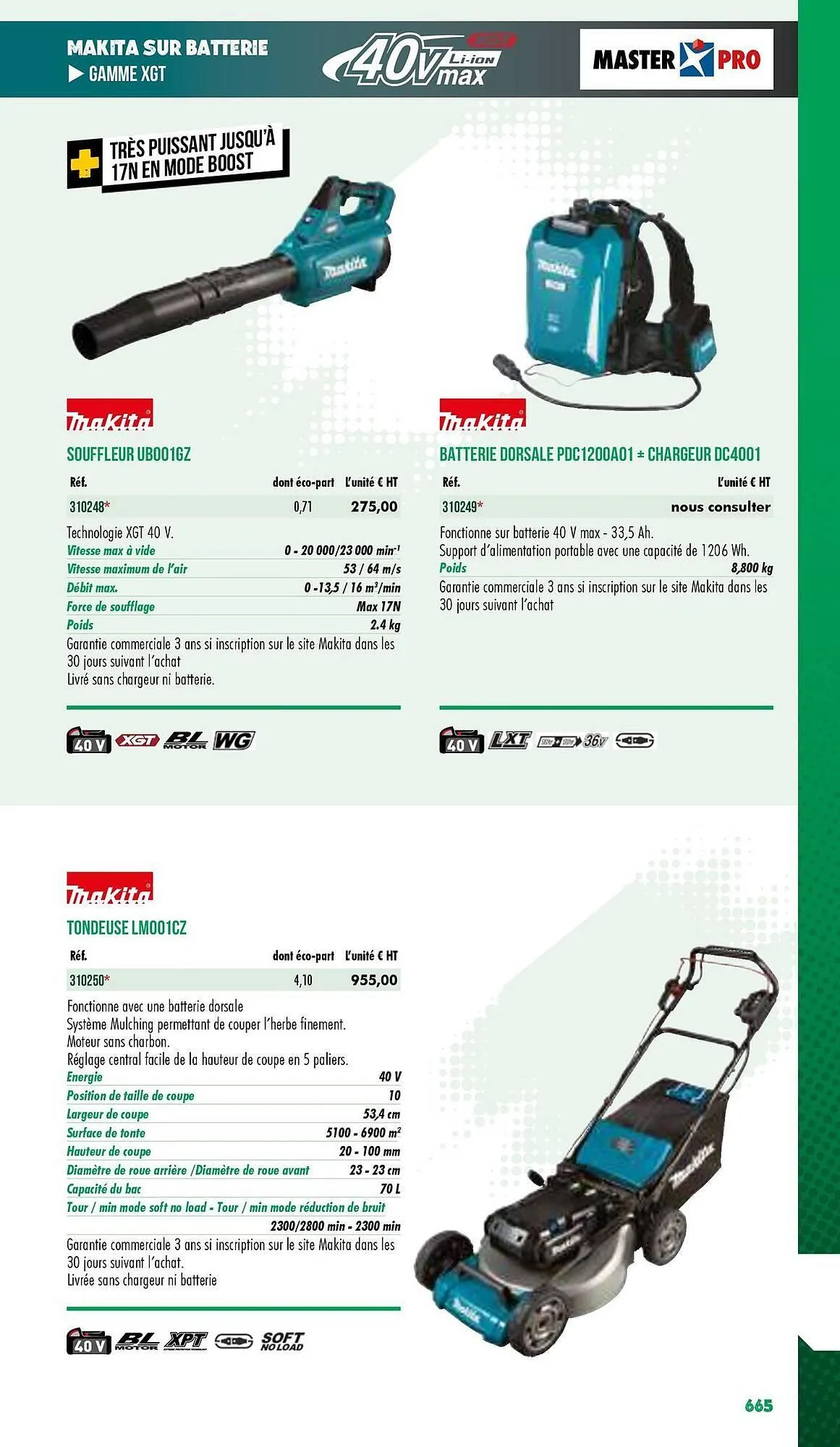 Catalogue Master Pro du 3 janvier au 31 décembre 2025 - Catalogue page 667