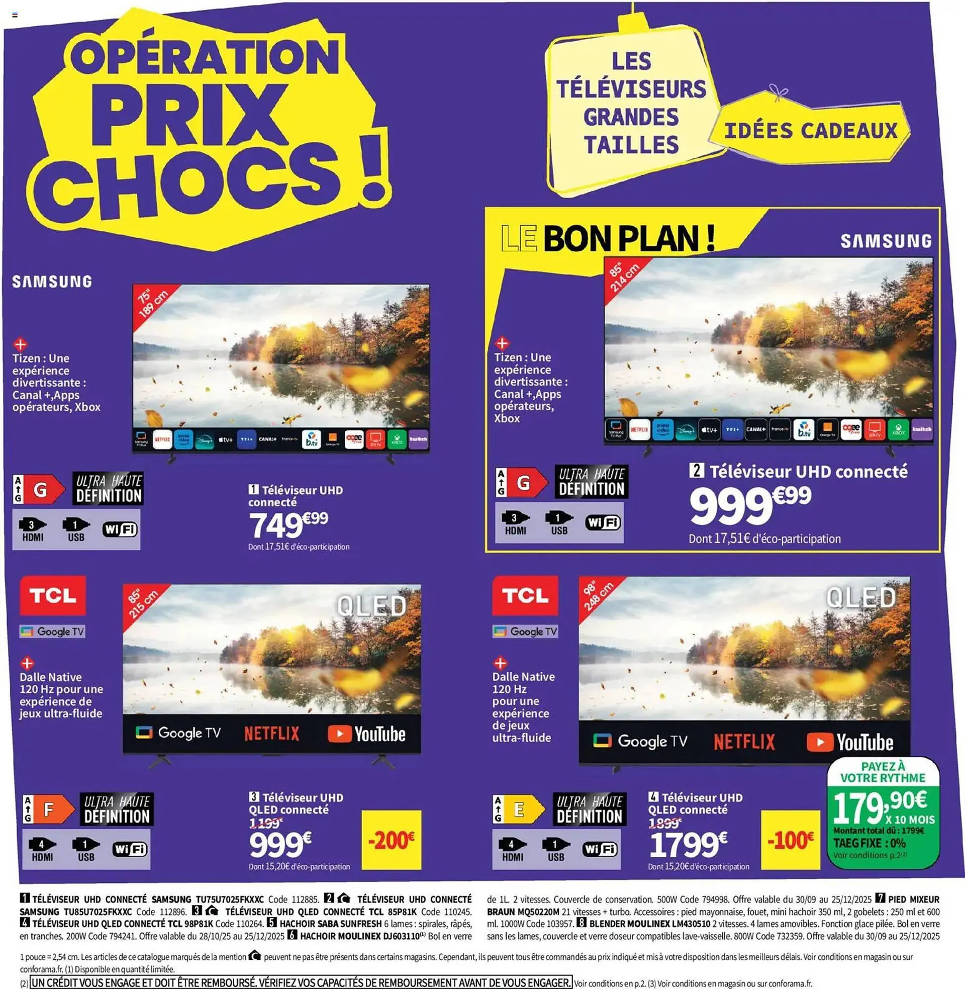 Catalogue Conforama du 28 octobre au 25 décembre 2025 - Catalogue page 32