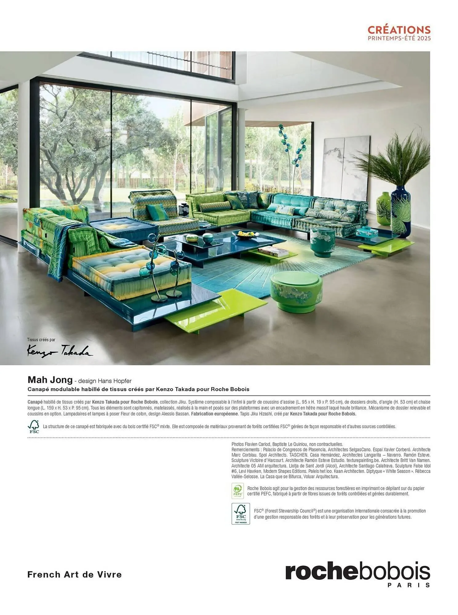 Catalogue Roche Bobois du 28 mai au 1 septembre 2025 - Catalogue page 16