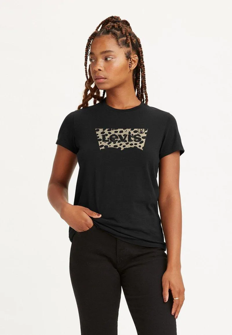 THE PERFECT TEE - T-shirt imprimé - black