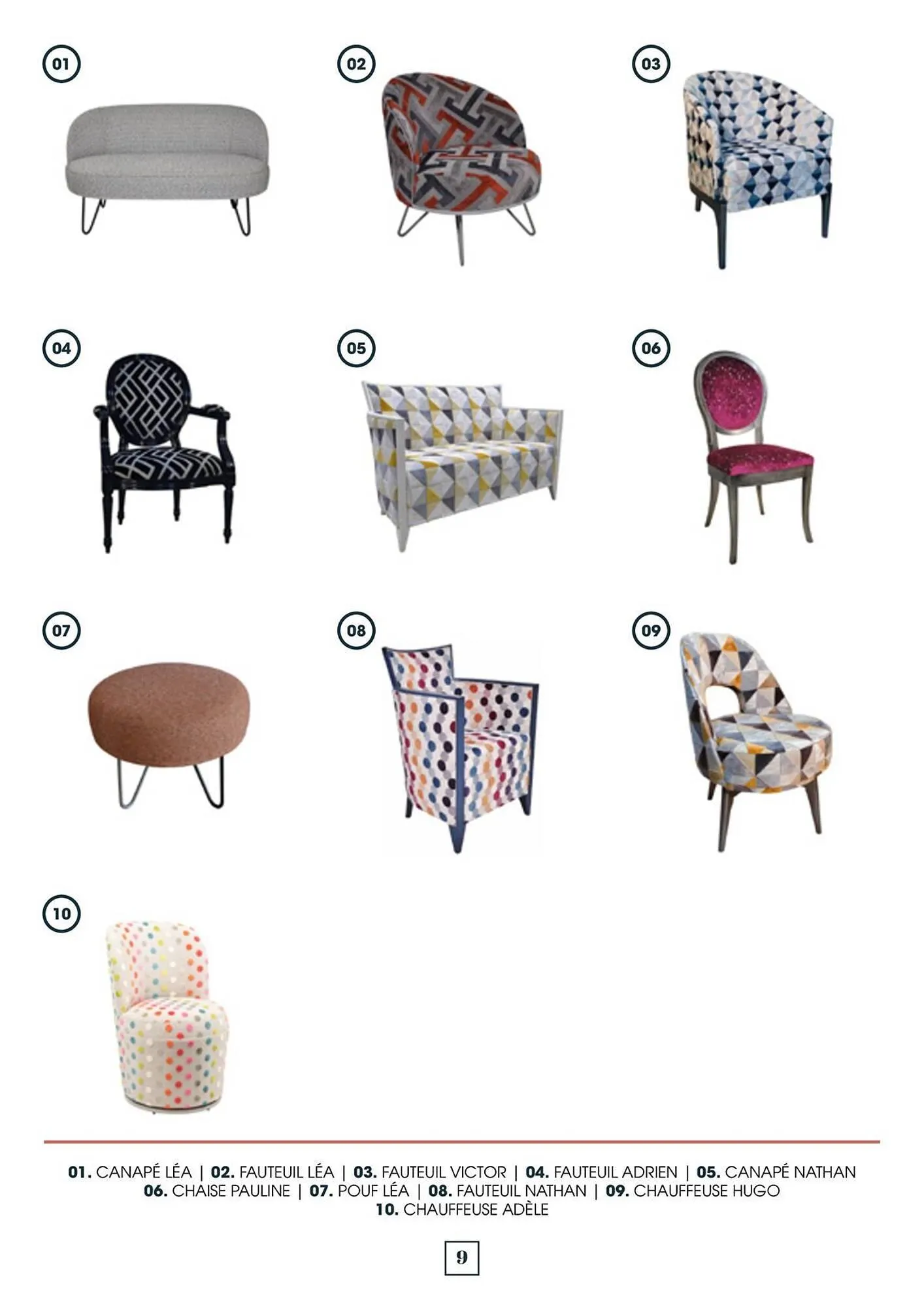 Catalogue 4 Pieds du 2 octobre au 31 décembre 2025 - Catalogue page 9