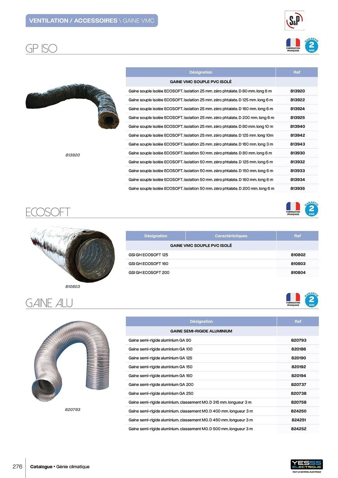 Catalogue Yesss electrique du 14 octobre au 31 décembre 2026 - Catalogue page 278