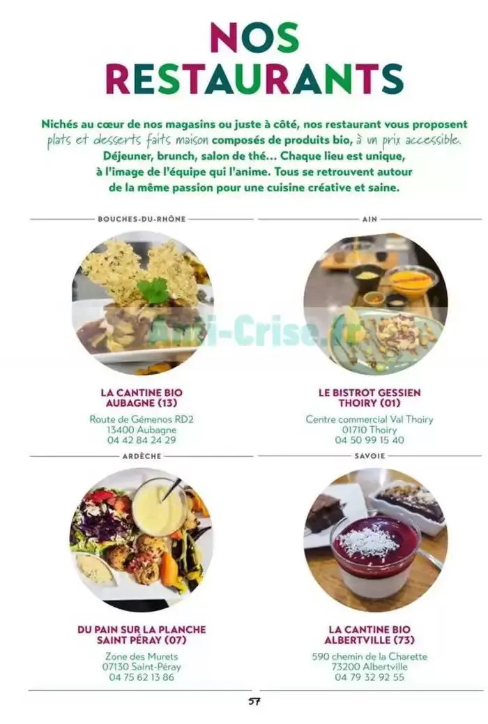 Mars - Avril 2025 du 5 mars au 30 avril 2025 - Catalogue page 57