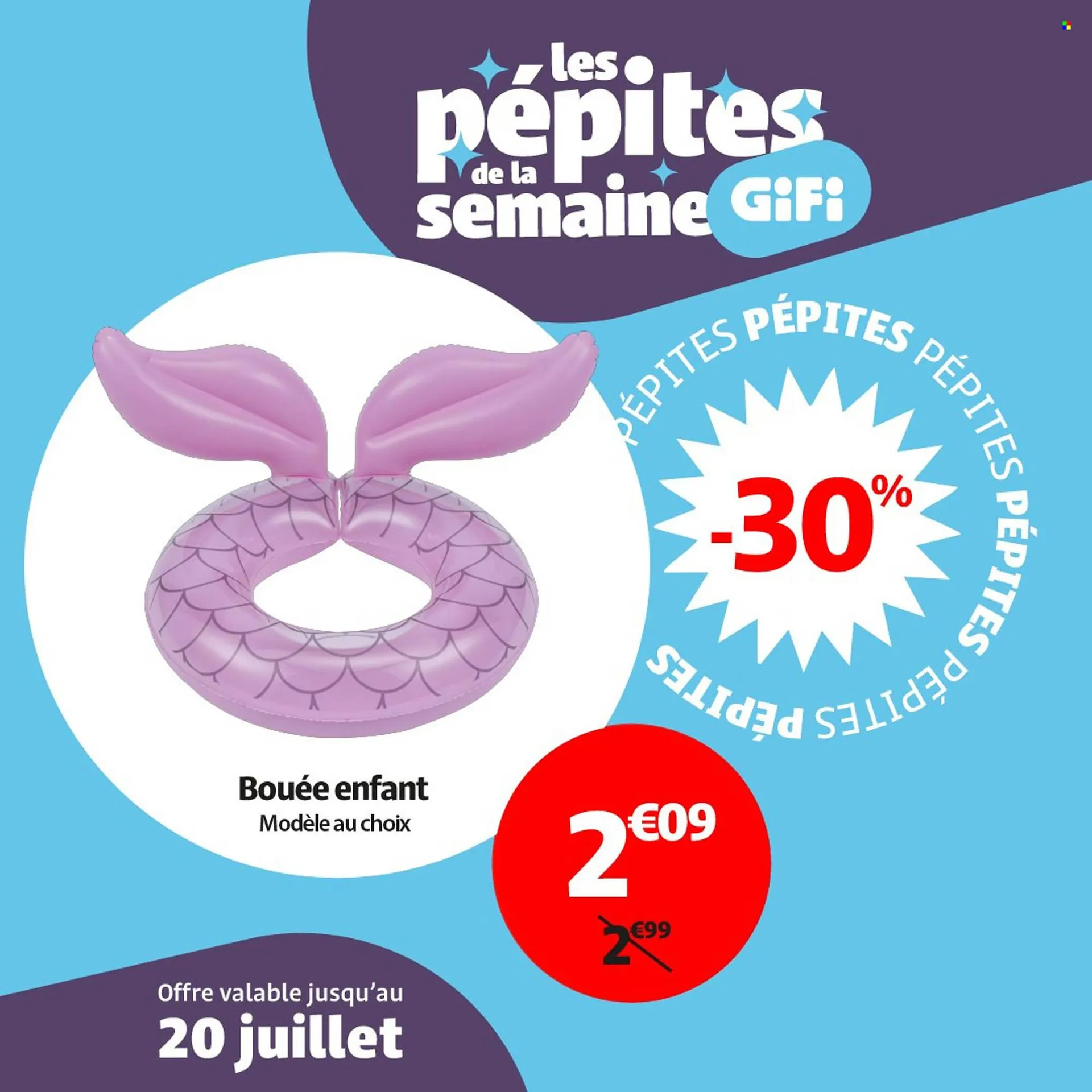 Catalogue Gifi du 16 juillet au 20 juillet 2025 - Catalogue page 1