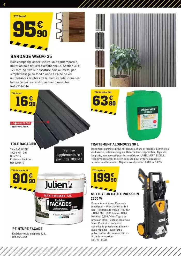 TOUT POUR LES BEAUX JOURS BOIS BESNIER Mars 2025 du 3 mars au 31 mars 2025 - Catalogue page 6