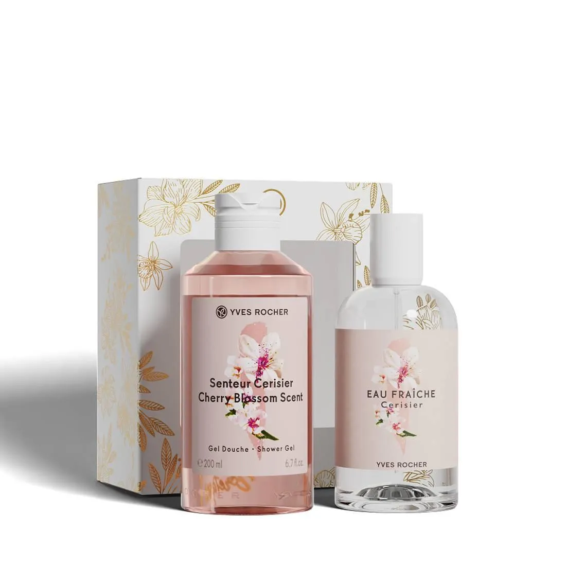 Coffret Parfumé - Eau Fraîche Cerisiers