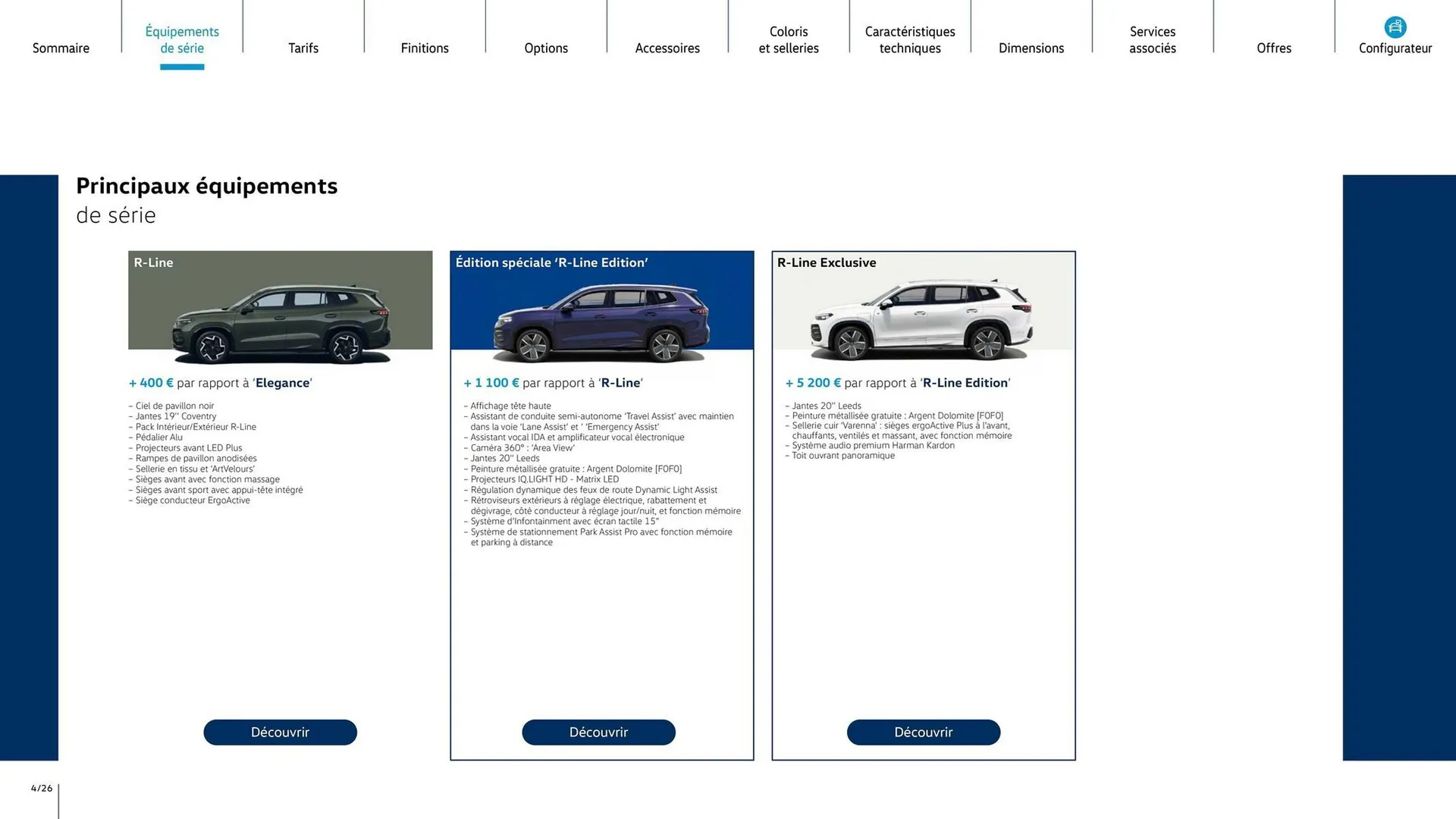 Catalogue Volkswagen du 6 janvier au 6 janvier 2027 - Catalogue page 4