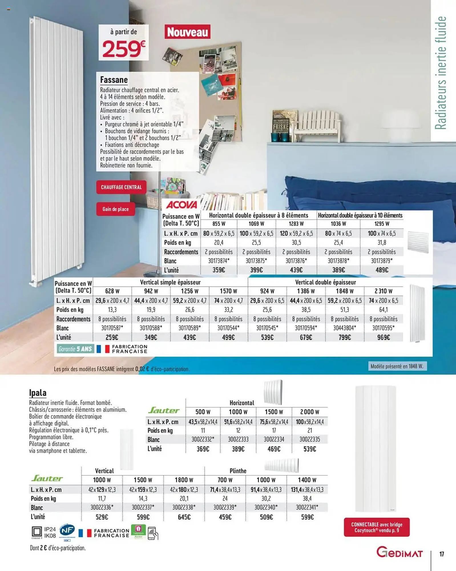 Catalogue Gedimat du 30 juin au 31 décembre 2025 - Catalogue page 17