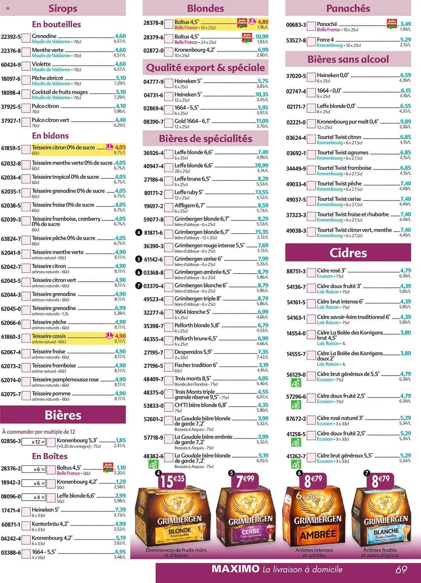 Catalogue Maximo du 19 janvier au 25 février 2024 - Catalogue page 69