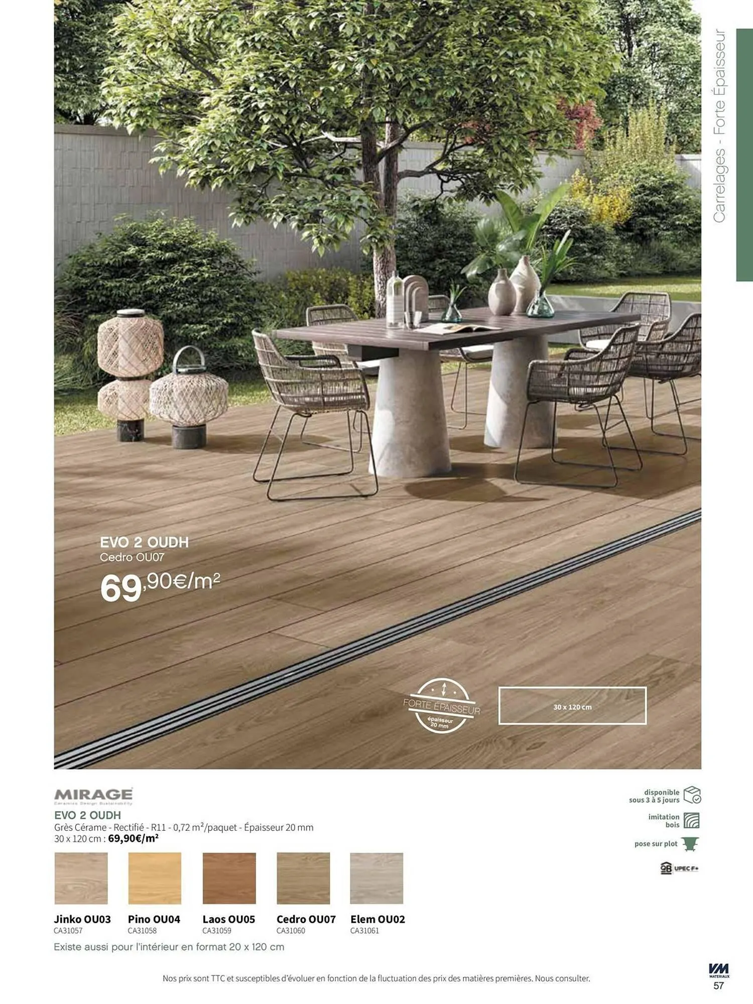 Catalogue VM Matériaux du 14 mars au 20 janvier 2026 - Catalogue page 57