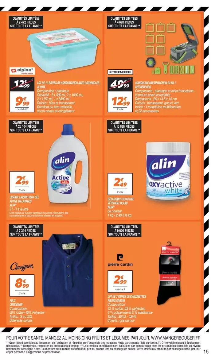 SEMAINE PROCHAINE : FOIRE AUX VINS du 22 avril au 28 avril 2025 - Catalogue page 15