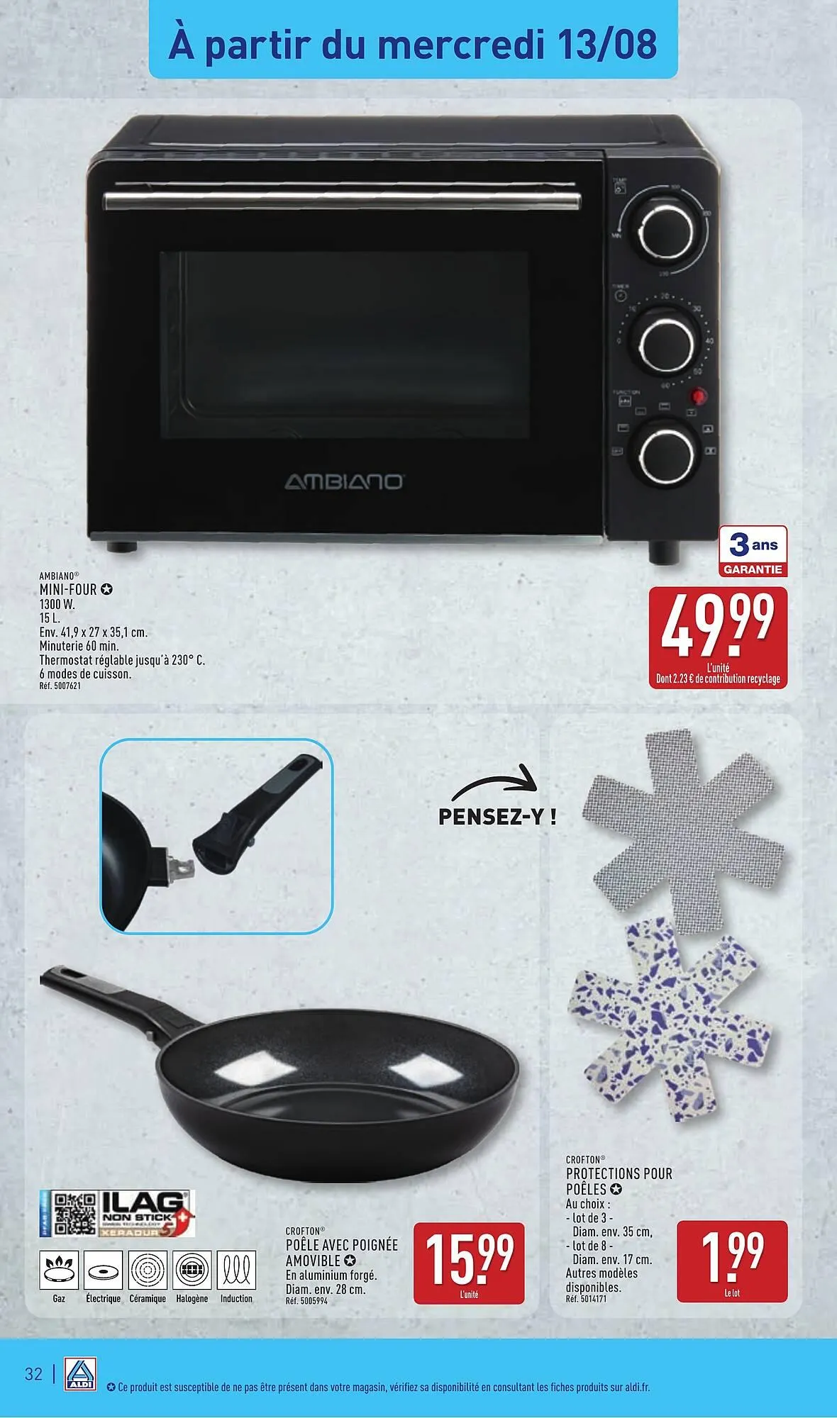 Catalogue ALDI du 12 août au 18 août 2025 - Catalogue page 34