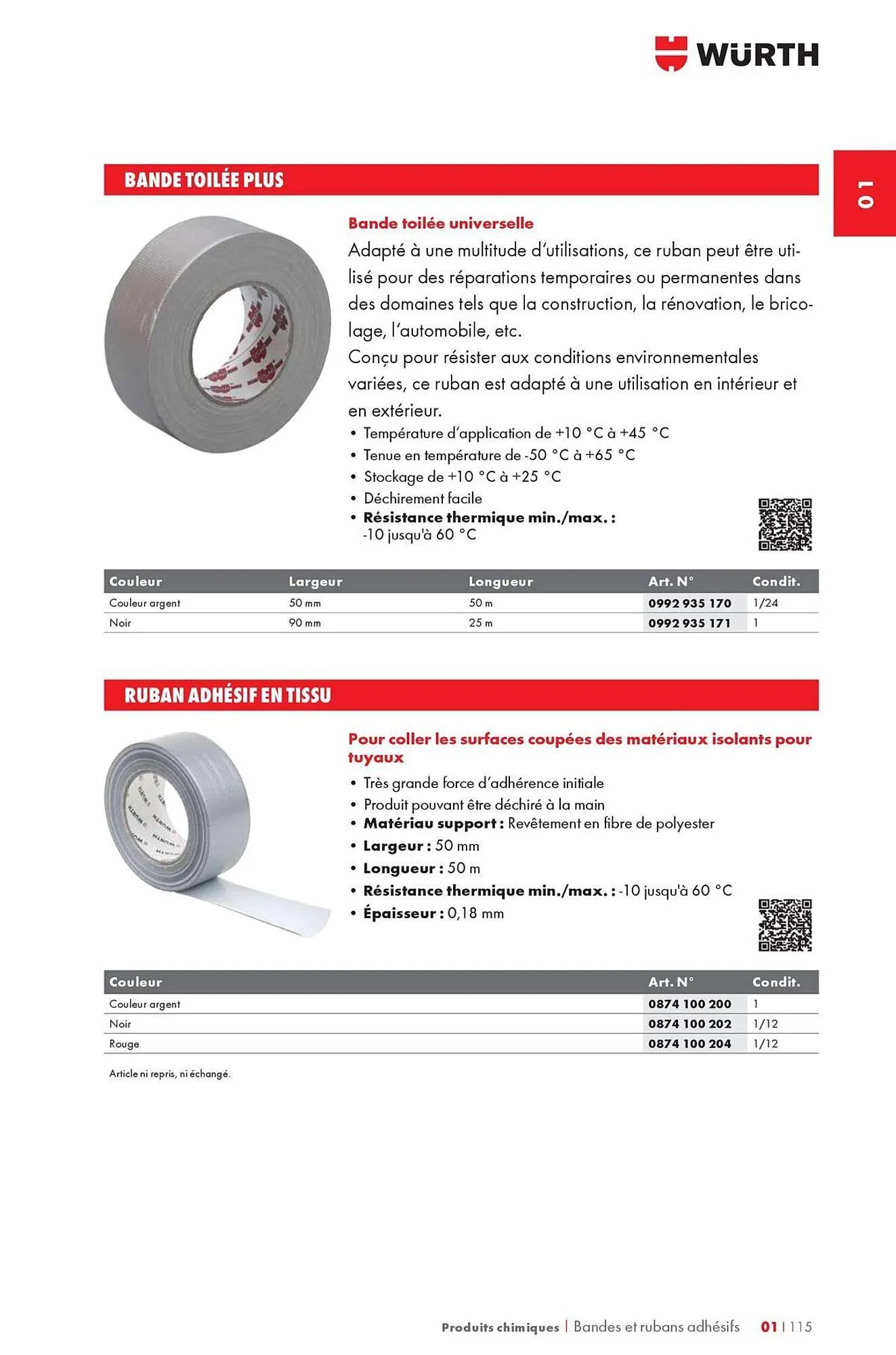 Catalogue Würth du 12 mai au 31 décembre 2025 - Catalogue page 123