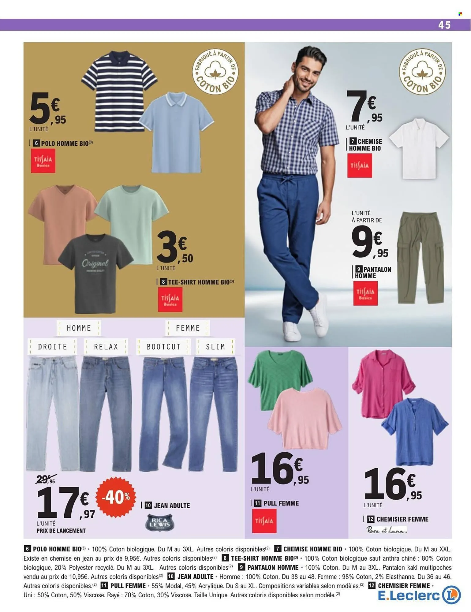 Catalogue E.Leclerc du 10 mars au 21 mars 2026 - Catalogue page 45