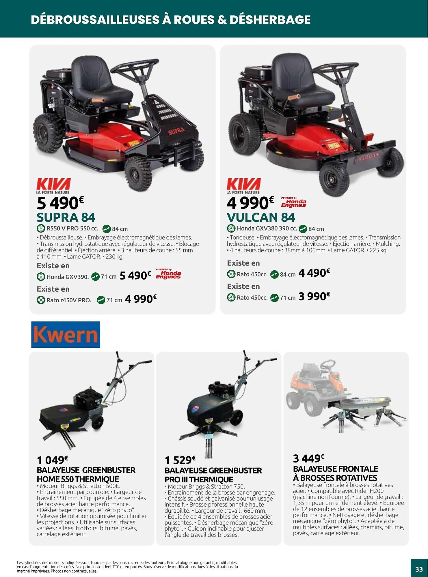 Catalogue Verts Loisirs du 18 mars au 30 mai 2026 - Catalogue page 33