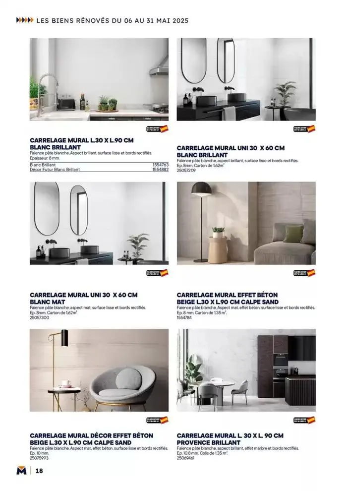 Les biens rénovés du 12 mai au 31 mai 2025 - Catalogue page 8