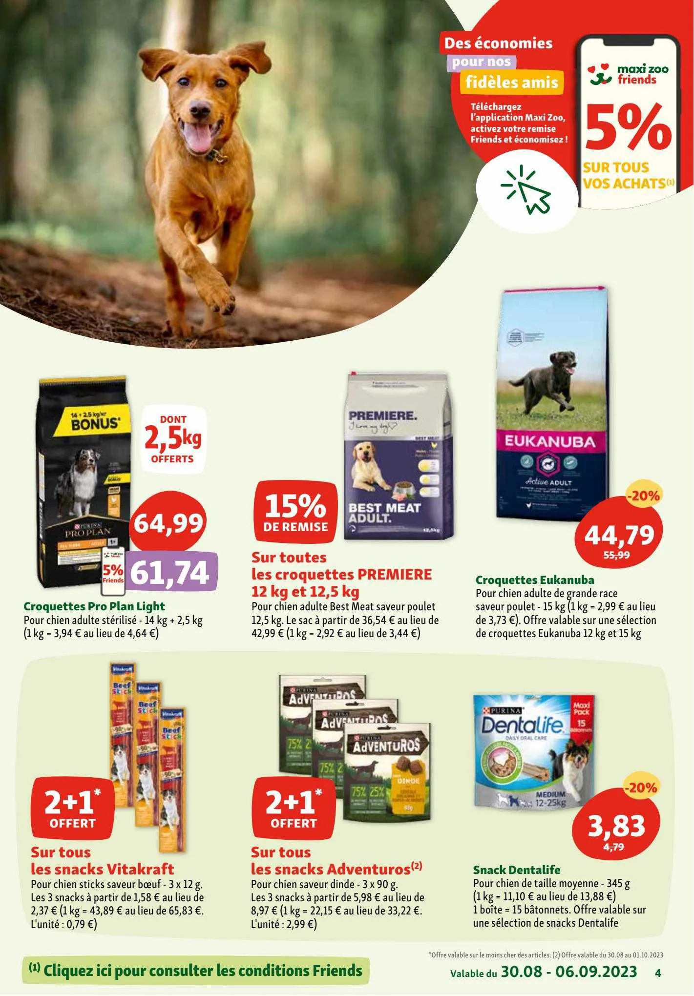 Catalogue Maxi Zoo du 25 août au 8 septembre 2023 - Catalogue page 4