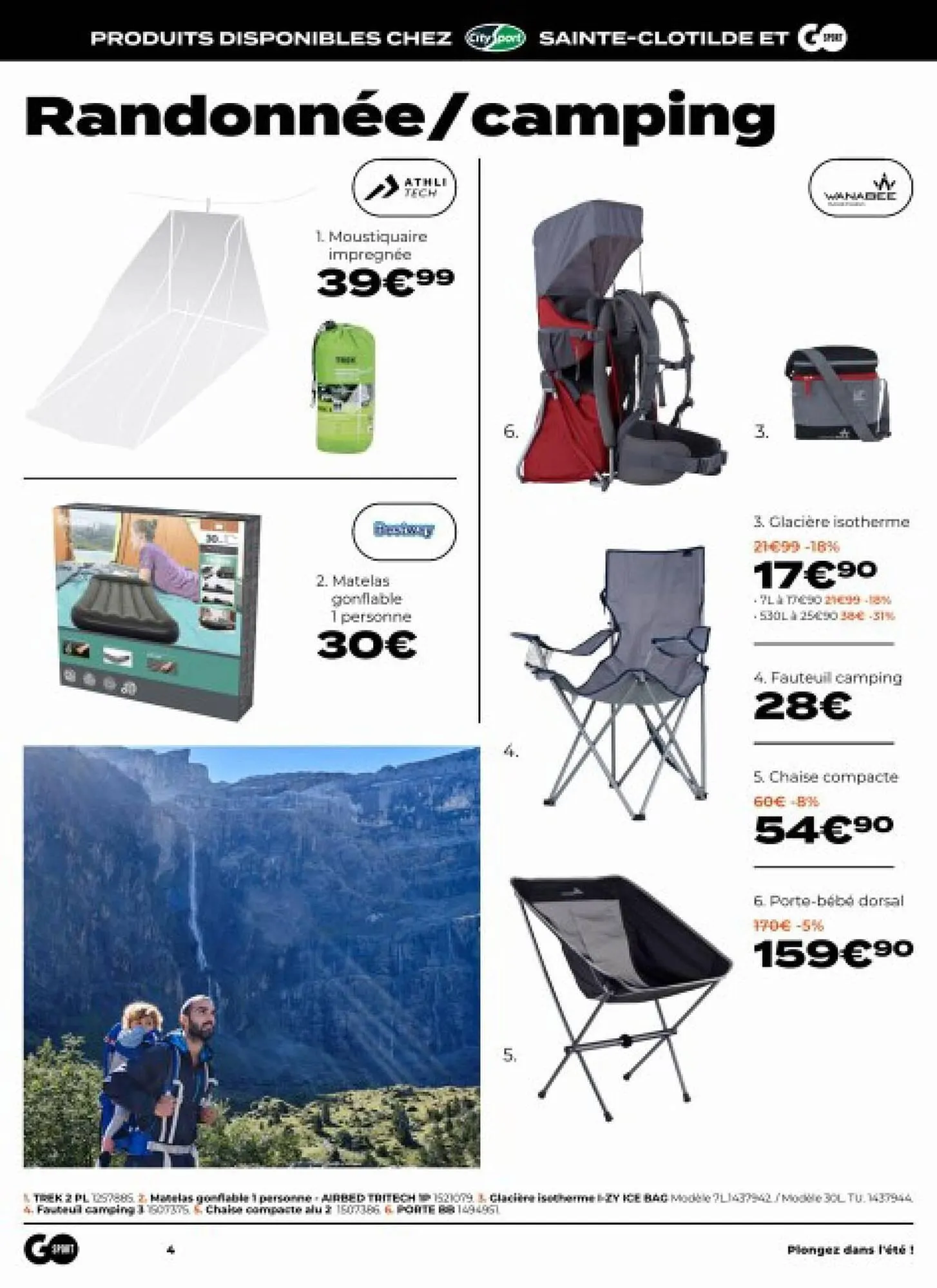 Catalogue Go Sport du 10 octobre au 29 octobre 2023 - Catalogue page 4