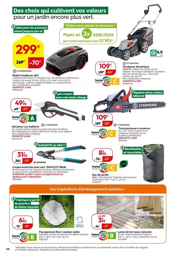 Le mois le plus durable du 5 février au 11 mars 2025 - Catalogue page 10