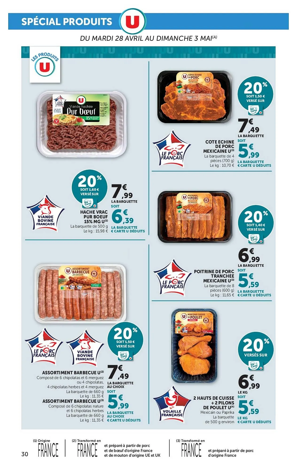 Catalogue Super U du 28 avril au 10 mai 2026 - Catalogue page 30