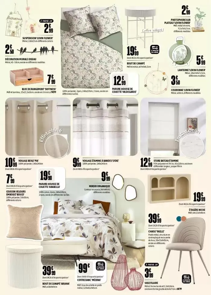 Le printemps s'invite chez vous du 6 mars au 16 mars 2025 - Catalogue page 2