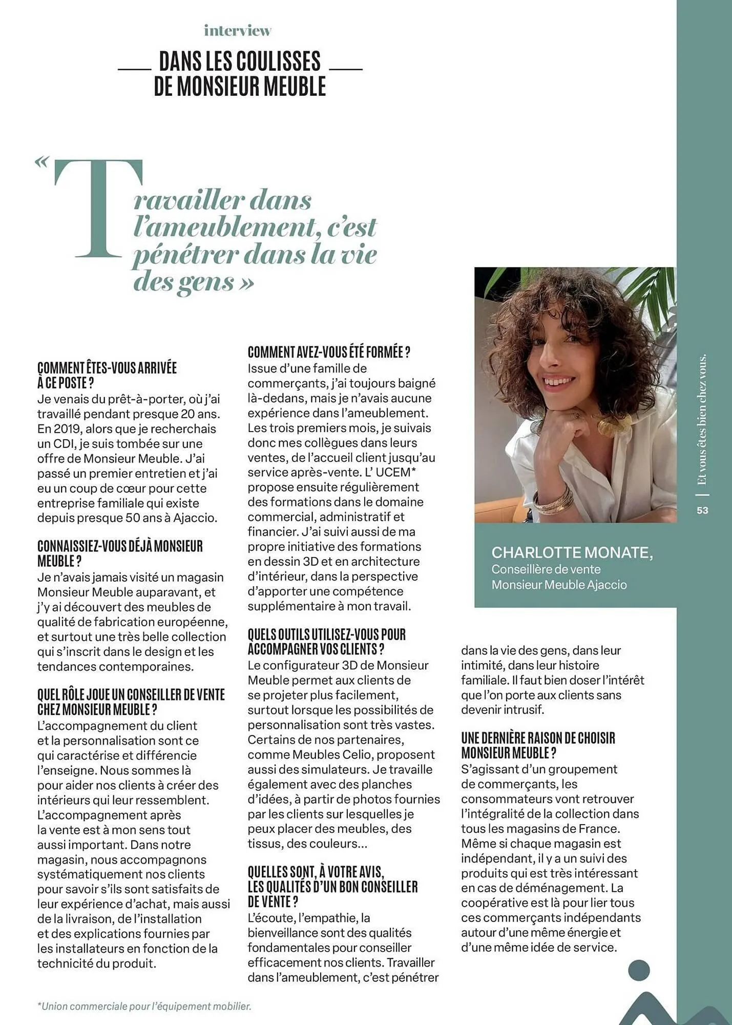 Catalogue monsieur meuble du 16 septembre au 31 mai 2026 - Catalogue page 53