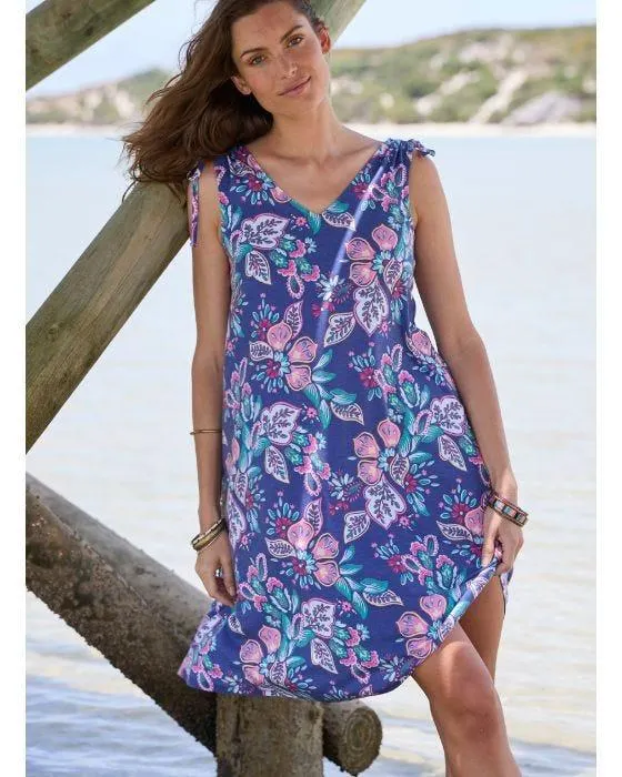 Robe évasée Climatyl en maille