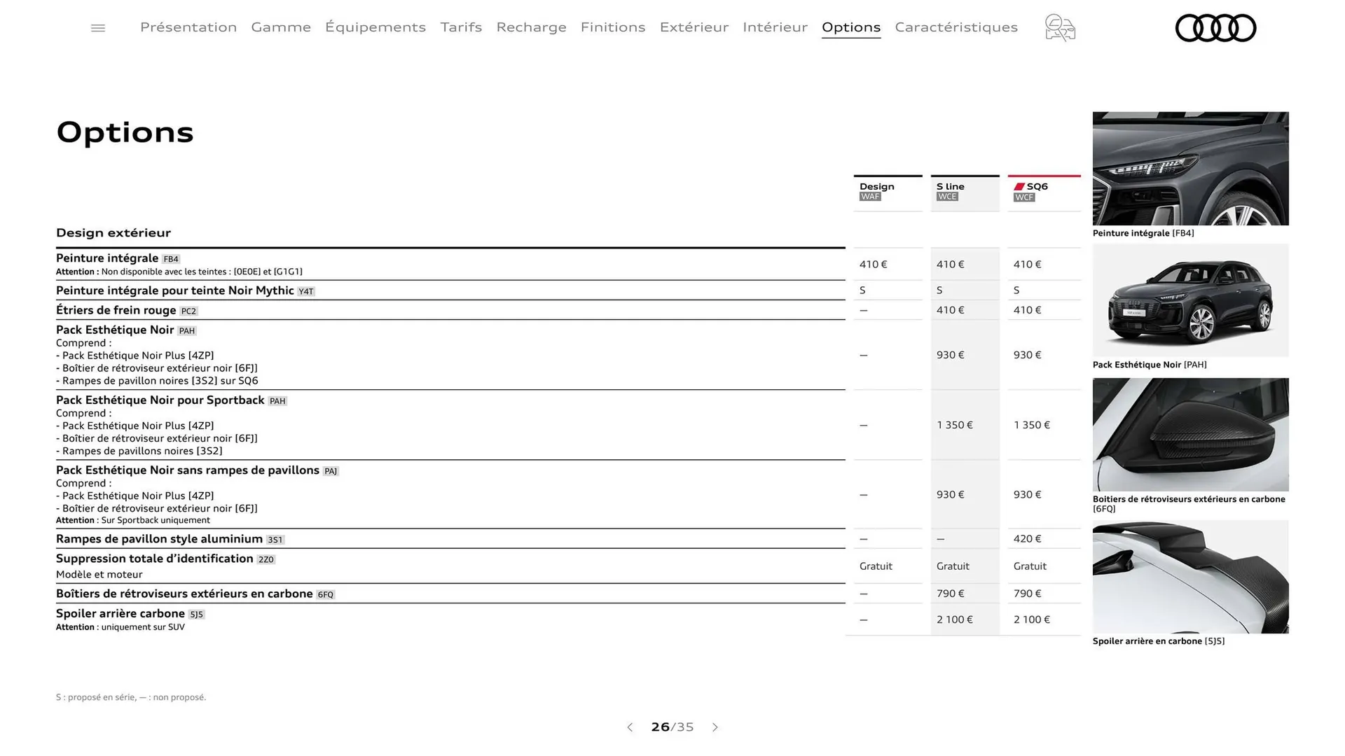 Catalogue Audi du 7 janvier au 31 janvier 2026 - Catalogue page 26